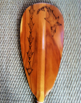 hawaiian-koa-wood-decor-paddle-woodburn-shark-fish-wave