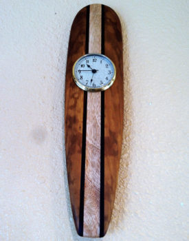 hawaiian-koa-wood-surf-board-clock-2